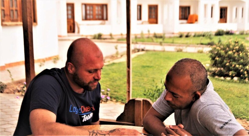 SSI Tauchlehrer bei der Arbeit