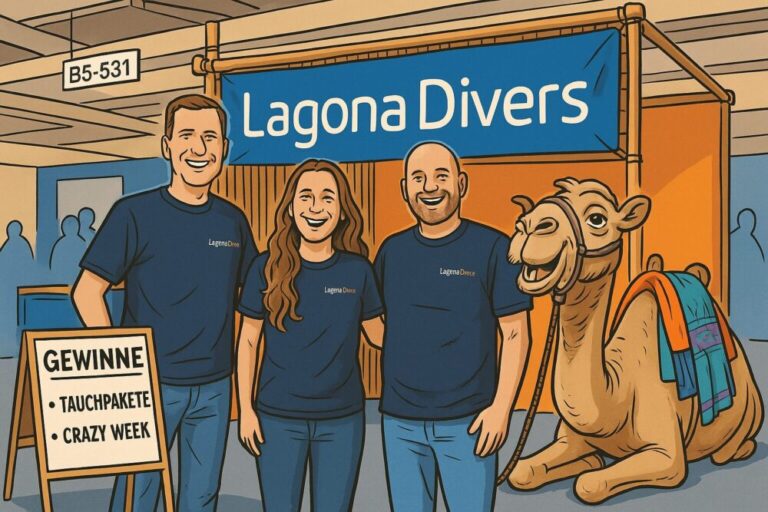 Das Management-Team... mit Kamel :-)